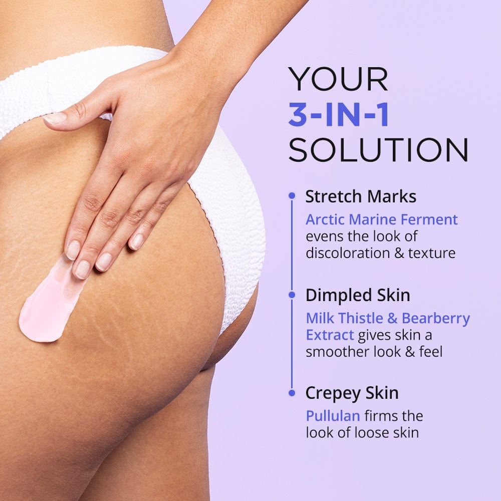 Butt & Thigh Firming Duo - Butt & Thigh Cream + Refine & Renew Body Scrub