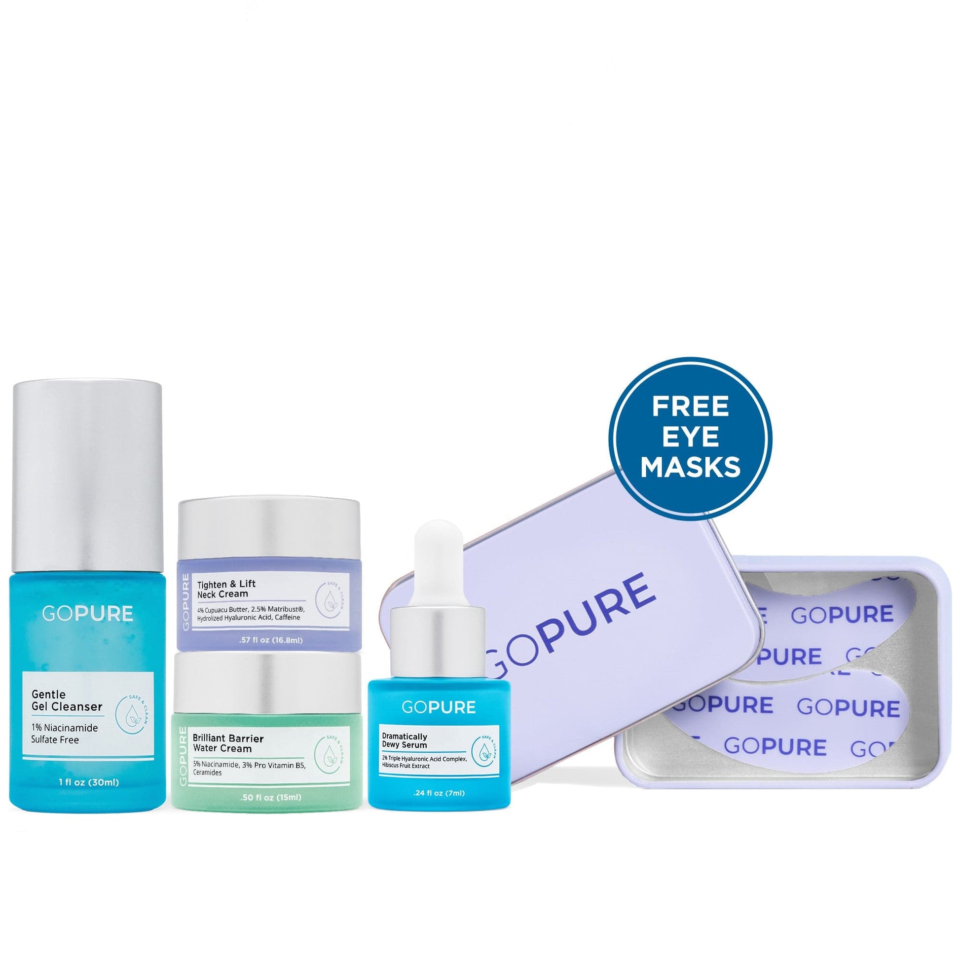 LIVE The Glow Essentials Gift Set - 4 Minis Included