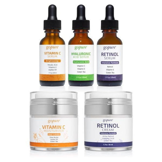 Treat and Moisturize Serums & Creams Systems - 5 Products