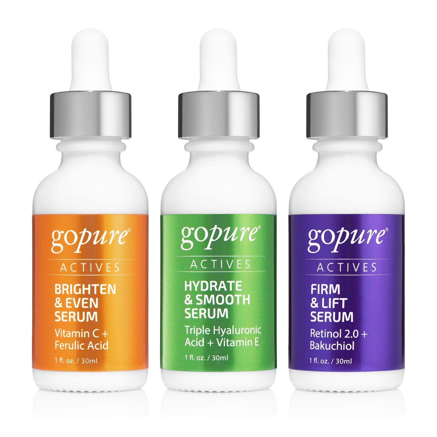 Exclusive Offer: Actives Serum Trio Set